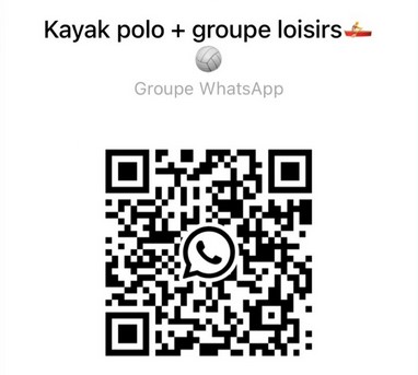 QR code Whats'App du groupe adulte + loisir